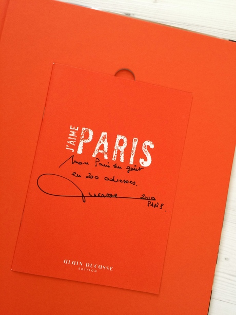 アラン・デュカスのレストランガイド \"J\'aime Paris\" \"J\'aime NY\"_a0231632_16311236.jpg