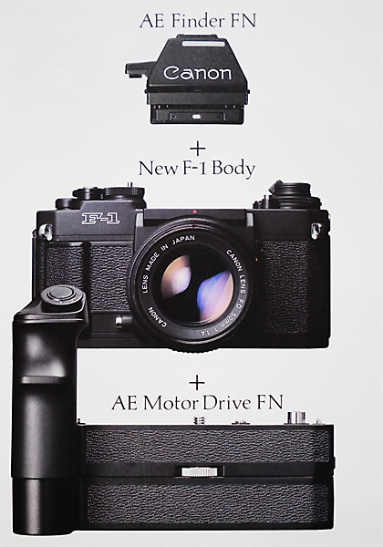 Canon New F-1＜その5＞ : 寫眞機萬年堂 - since 2013 -