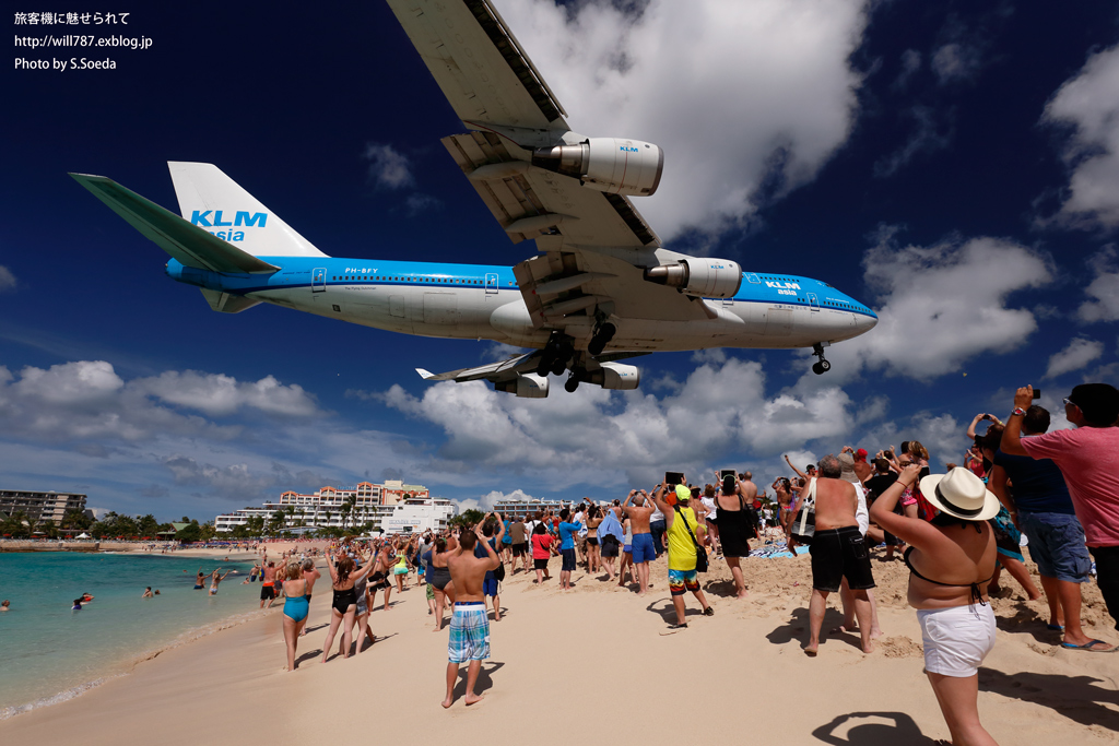 セント マーチン滞在3日目 1 飛行機写真 旅客機に魅せられて