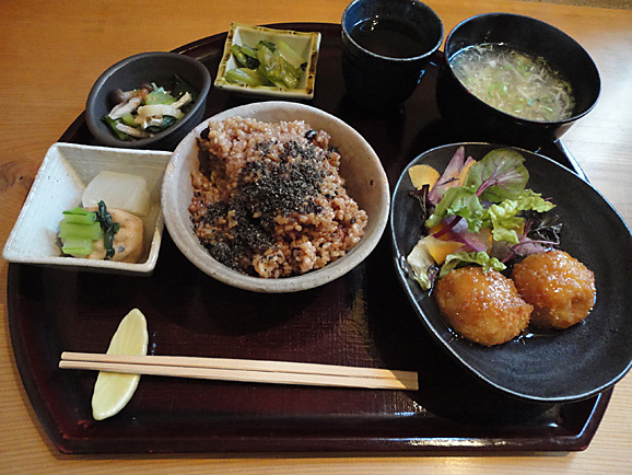 寝かせ玄米が食べたくて、再び「結わえる」へ！_e0230011_17181710.jpg