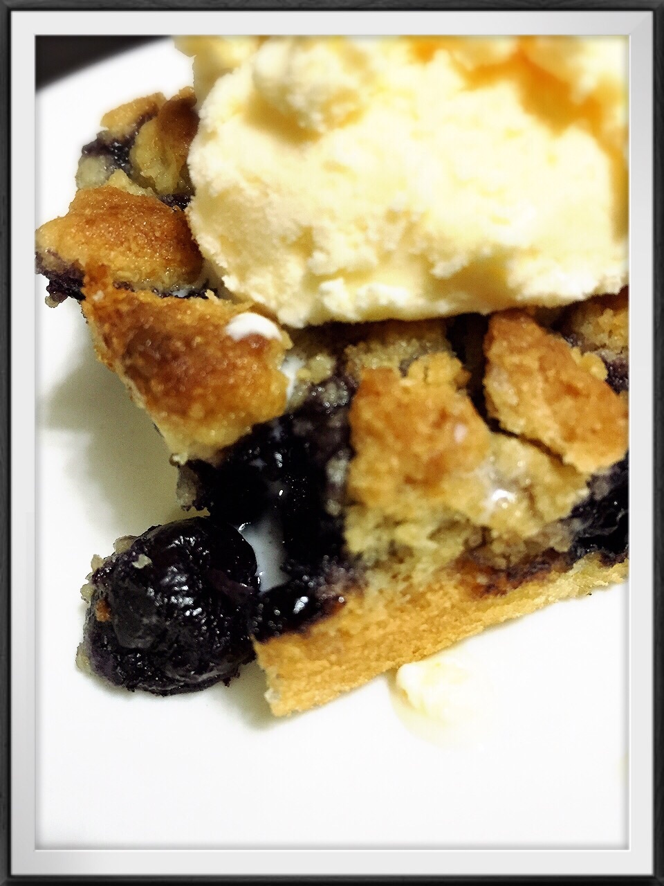 ブルーベリーコブラー Blueberry cobbler_f0305147_21284466.jpg