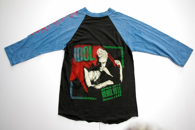 BILLY IDOL 80'S ヴィンテージTシャツ : ”SNOTTY” VINTAGE PUNK ...