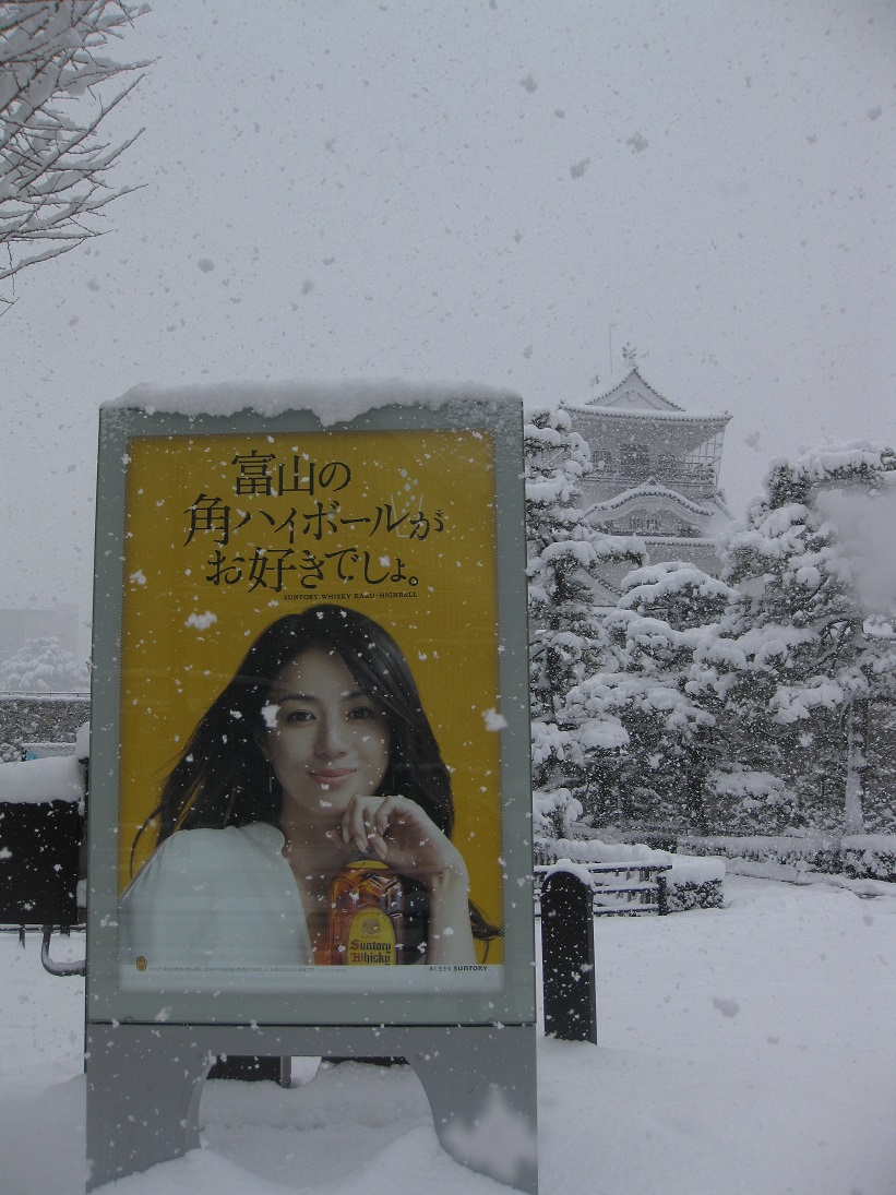大雪の中の「富山城」_f0281398_175370.jpg