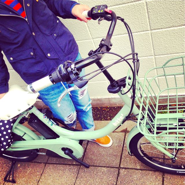 bikke2e 2015 限定カラー ビッケ2e おしゃれ 自転車 ママ mama 電動 Yepp ステップクルーズ_b0212032_19295719.jpg