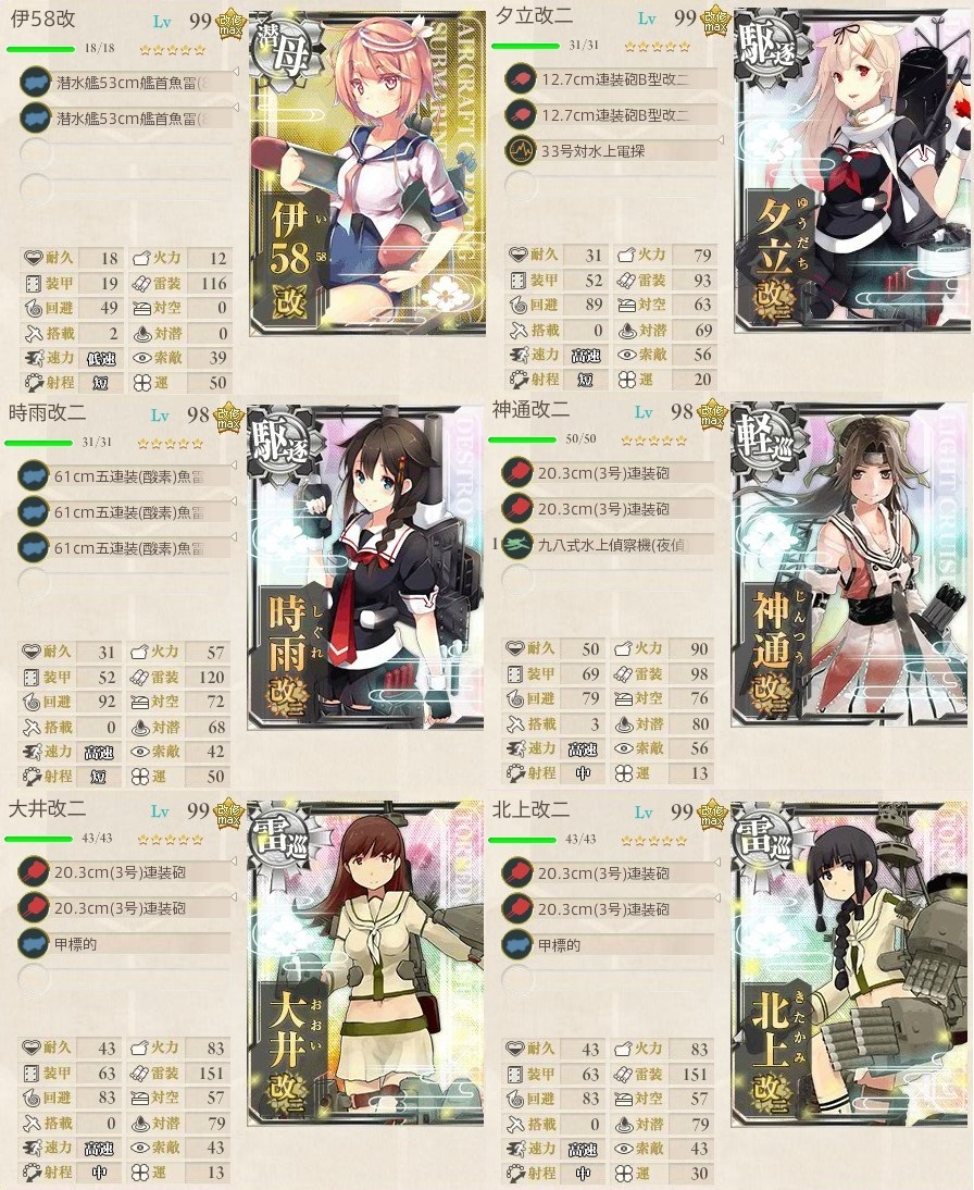 トラック泊地強襲ex E5甲 決戦 連合艦隊 反撃せよ 攻略 トラック諸島海域 Naruの今を生きる
