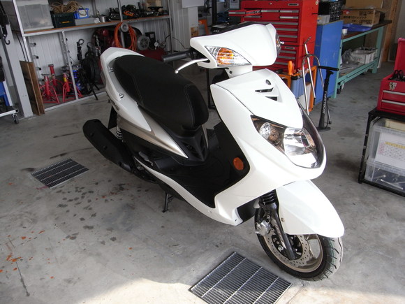 2009年 2月 通勤快速シグナス カスタム : ガレージ日記