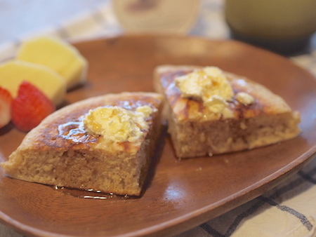 ストウブ鍋でホットケーキ コロニヘーヴ