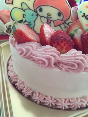 マイメロのイチゴショートケーキ☆ : HAPPY FIELD