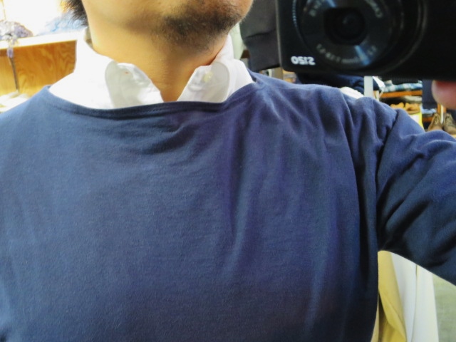 使い捲れるINNER ITEM ・・・ MORLAIX SOLID NAVY!★!_d0152280_14111556.jpg