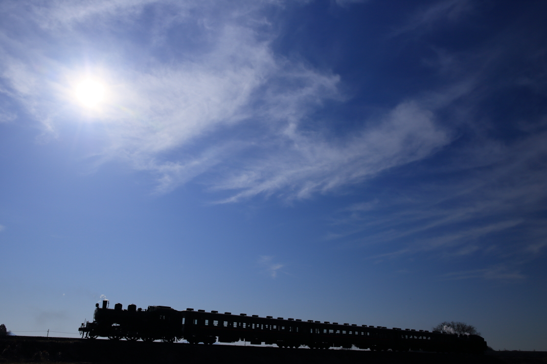 SL C-11＋12 重連運転　＜１＞　真岡鉄道・八木岡地区　２０１５・０２・１１_e0143883_21422130.jpg