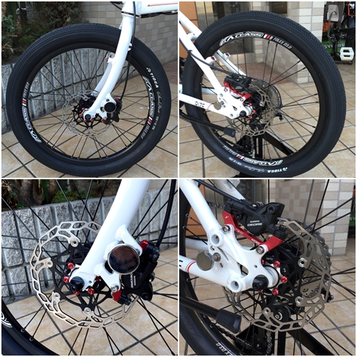 DAHON:2015年モデルHorizeディスクブレーキ＆10SPEED カスタム