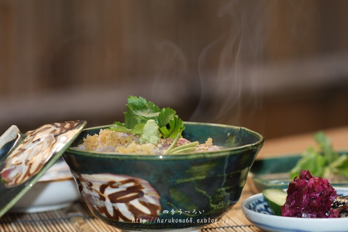 鯛茶漬け_a0122325_15524162.jpg