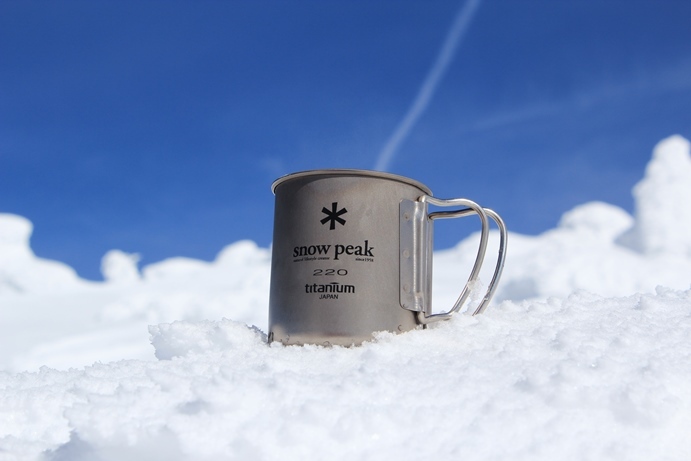 snow peak titanium single cup 220_e0239458_22063508.jpg