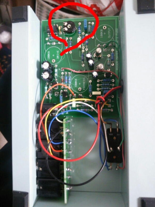 Roger Mayer PAGE-1 Roger Mayer Page-1 First Edition fuzz guitar