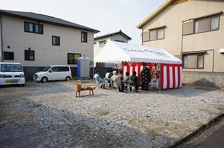 Ｍ様　地鎮祭　　　　　　　　　　ｂｙ営業部：篠田_f0190020_07454811.jpg