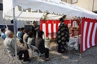 Ｍ様　地鎮祭　　　　　　　　　　ｂｙ営業部：篠田_f0190020_07455410.jpg