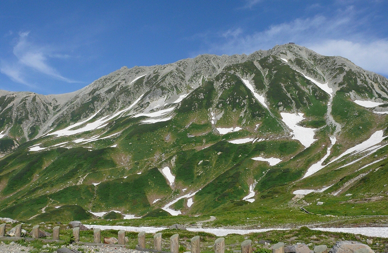 歩くアルペンルート３（獅子ケ鼻　天狗平　雄山　大汝）_c0196076_8454484.jpg