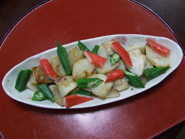 焼きかぶのポン酢かけ_f0019498_17441969.jpg