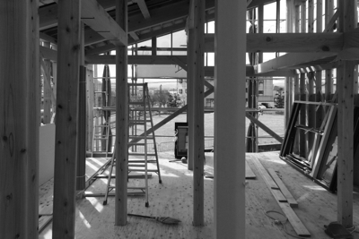 N-House 建て方も終わり・・・_f0165030_931775.jpg