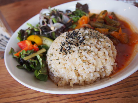 ラタトゥイユと玄米ご飯プレート:mobile(鶴田町)_b0147224_19245691.jpg