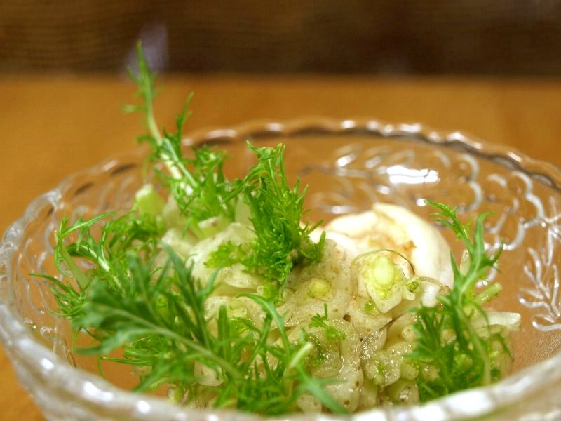 ☆ミズナ水栽培のフレッシュな緑☆_c0092953_14145192.jpg