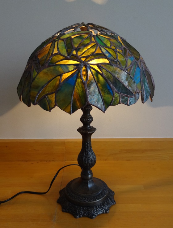 ステンドグラス ランプモールド チェスナッツ