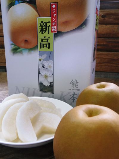 熊本梨 岩永農園 匠の剪定作業に今年も同行取材!その2(梨が実るのは弱い枝)_a0254656_1873180.jpg