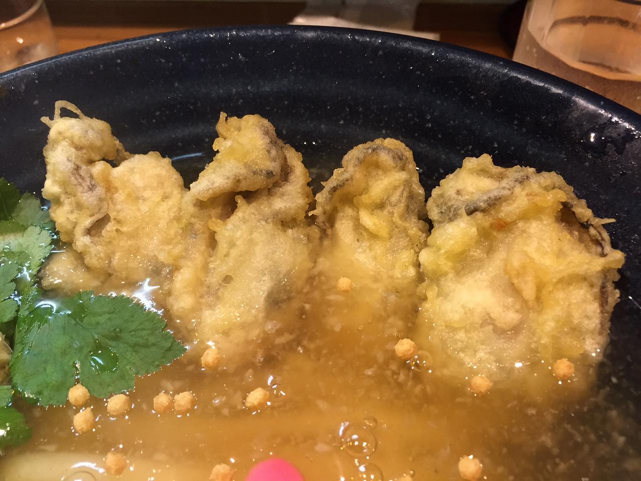 本日のさぬきうどん　キス天丼セット９００円（ うどん工房　悠々　　阪急塚口駅近く　兵庫県）_d0021356_2175890.jpg