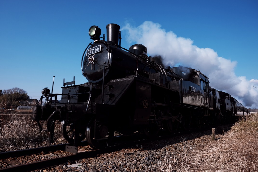 SL C-11＋12 重連運転　＜５＞　真岡鉄道・市塙地区　２０１５・０２・１１_e0143883_18505049.jpg