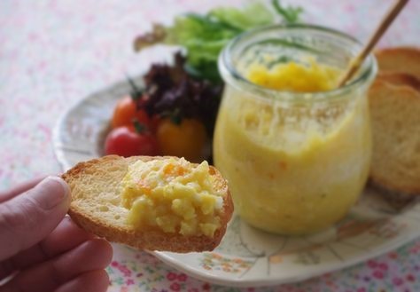 基本のエッグスラットで休日ブランチ_f0168317_23175997.jpg
