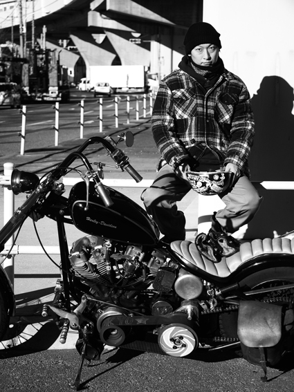 高森 由次 & Harley-Davidson FLH(2014 1226)_f0203027_1414188.jpg