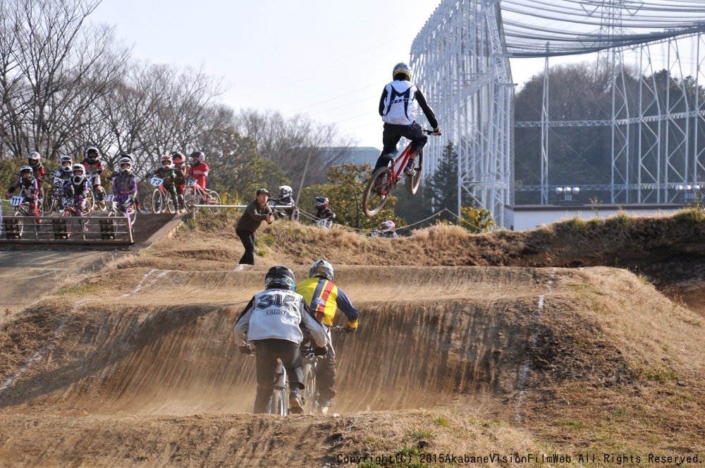 JOSF２月緑山定期戦VOL2:MTBエキスパート/BMXマスターズ決勝　　動画あり_b0065730_18581635.jpg