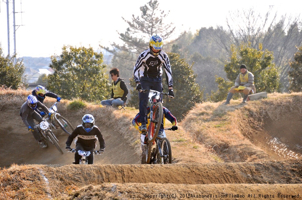 JOSF２月緑山定期戦VOL2:MTBエキスパート/BMXマスターズ決勝　　動画あり_b0065730_18591713.jpg