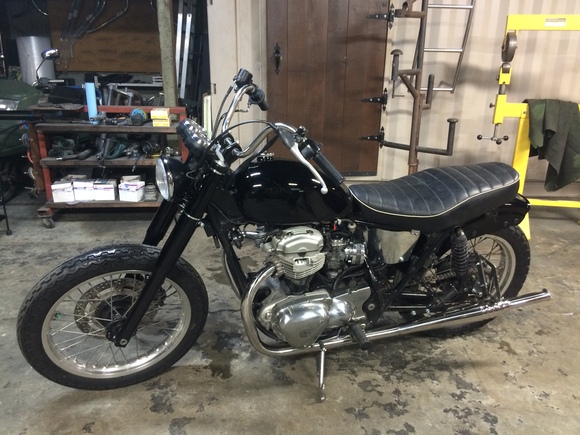 W650コンプリートバイク②_a0139843_2238218.jpg