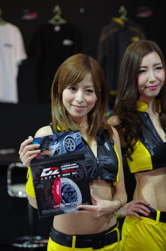 大阪オートメッセ２０１５その７ Proshop Screen D2 Japan水木美帆さん ヒロパンのよさこいライク N Vanライフ