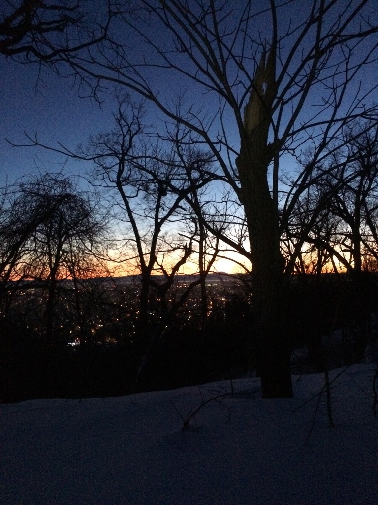 スノートレイルin藻岩山(ご来光ver.)