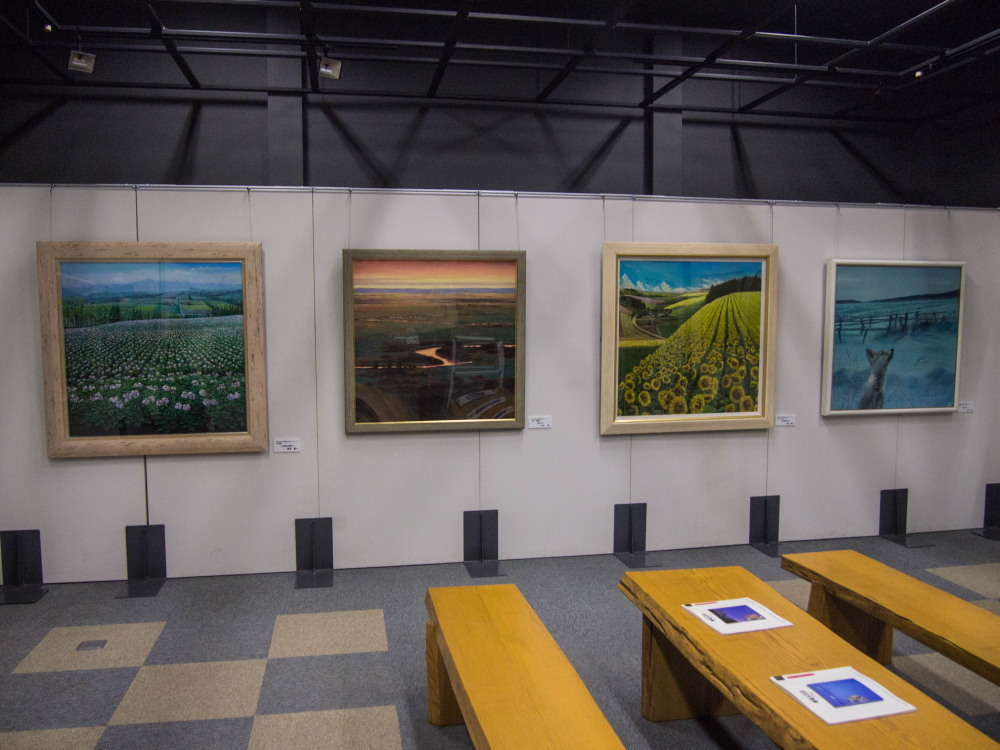 北の大地ビエンナーレ「道の駅移動展」カントリープラザで開催中!_f0276498_13333964.jpg