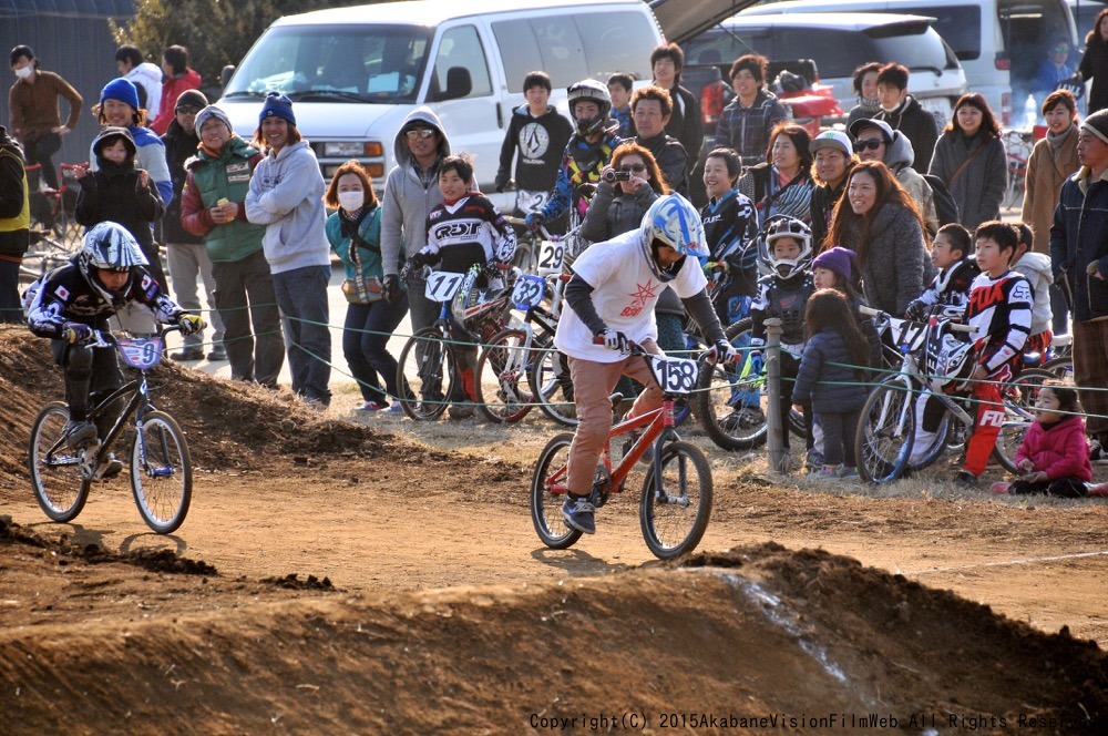 JOSF２月緑山定期戦VOL6:BMXミドル/１４オーバー決勝　　動画あり_b0065730_1312986.jpg