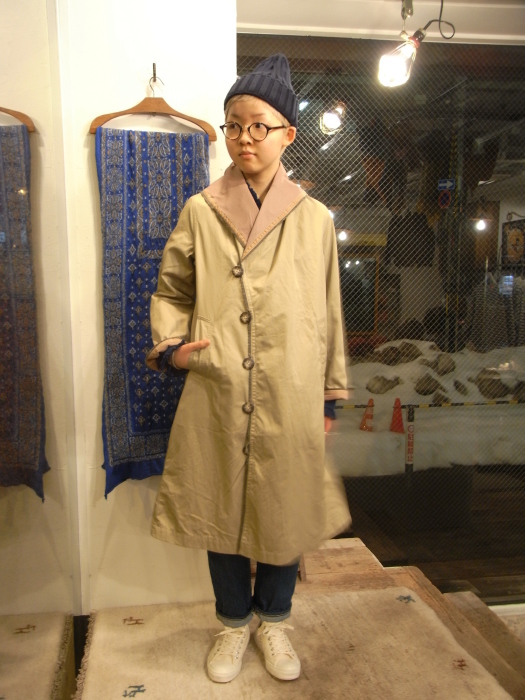 【美品】KAPITAL キャピタル インディゴ 移ろい染め ナイロンコート KAPITAL（キャピタル）Men's - BLUE NEON