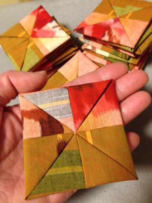 おりがみパッチワーク 作り方 のんびり和風くらし おりがみパッチワーク 作り方 のんびり和風くらし