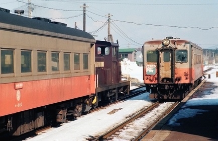 津軽鉄道 金木駅_e0030537_0345540.jpg