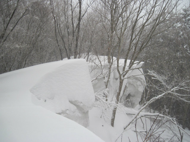 2015.2.19　烏帽子山1670ｍ（北尾根～北東尾根周回）_c0219866_10572882.jpg