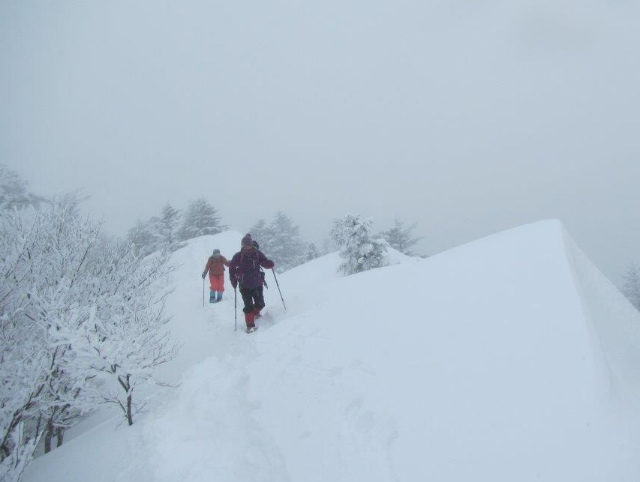 2015.2.19　烏帽子山1670ｍ（北尾根～北東尾根周回）_c0219866_17424078.jpg