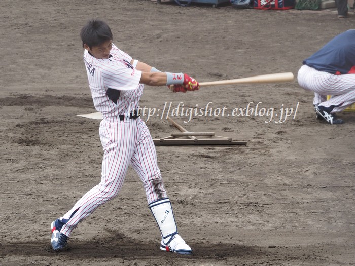 西浦直亨選手フォト@2015ヤクルトキャンプ_e0222575_1648384.jpg