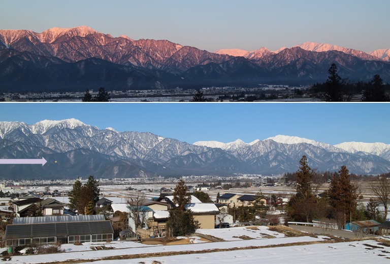 熱気球と北アルプス_a0212730_21315186.jpg