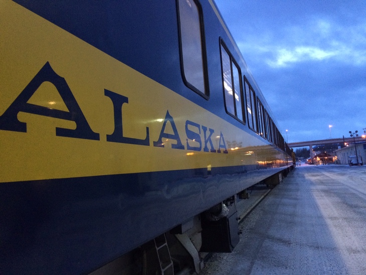 アラスカ鉄道の旅。 アンカレッジからタルキートナへ その2_b0135948_11573136.jpg