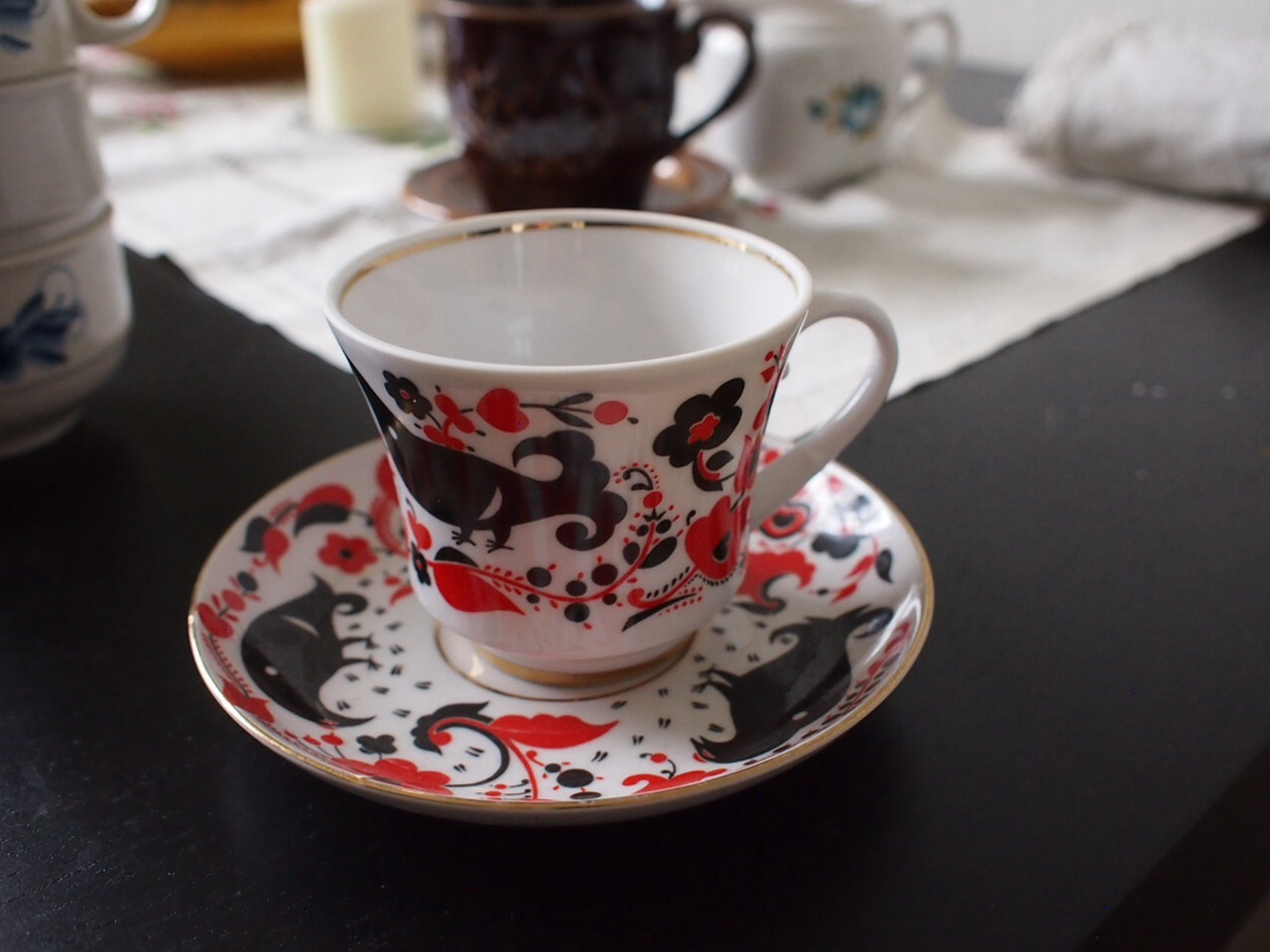 ソ連食器に魅せられて : ロシア、モスクワの日々とトラベルデイズ