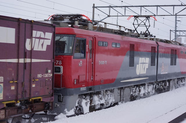 ①藤田八束青い森鉄道の旅：青森貨物ターミナルでの貨物列車①_d0181492_181667.jpg