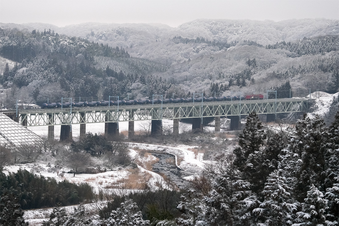 雪景・黒川鉄橋(2)_b0221605_912241.jpg