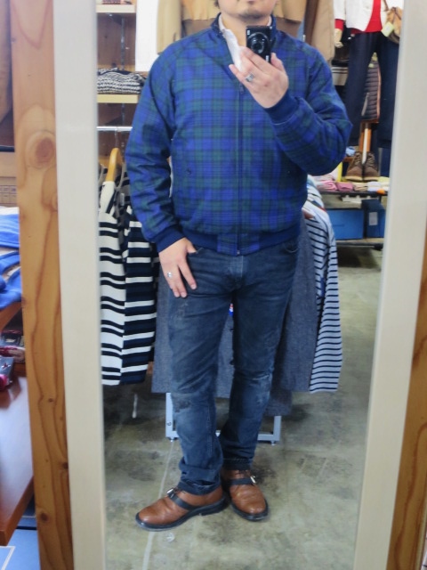 大人気です。。。Kato ・・・ Light Indigo CPO ROUND SHIRTS!★!_d0152280_12352826.jpg